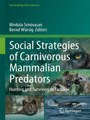 cover image of Social Strategies of Carnivorous Mammalian Predators